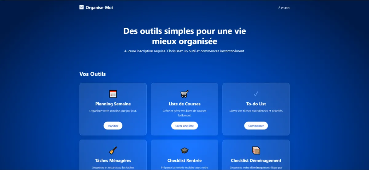 Organise-Moi